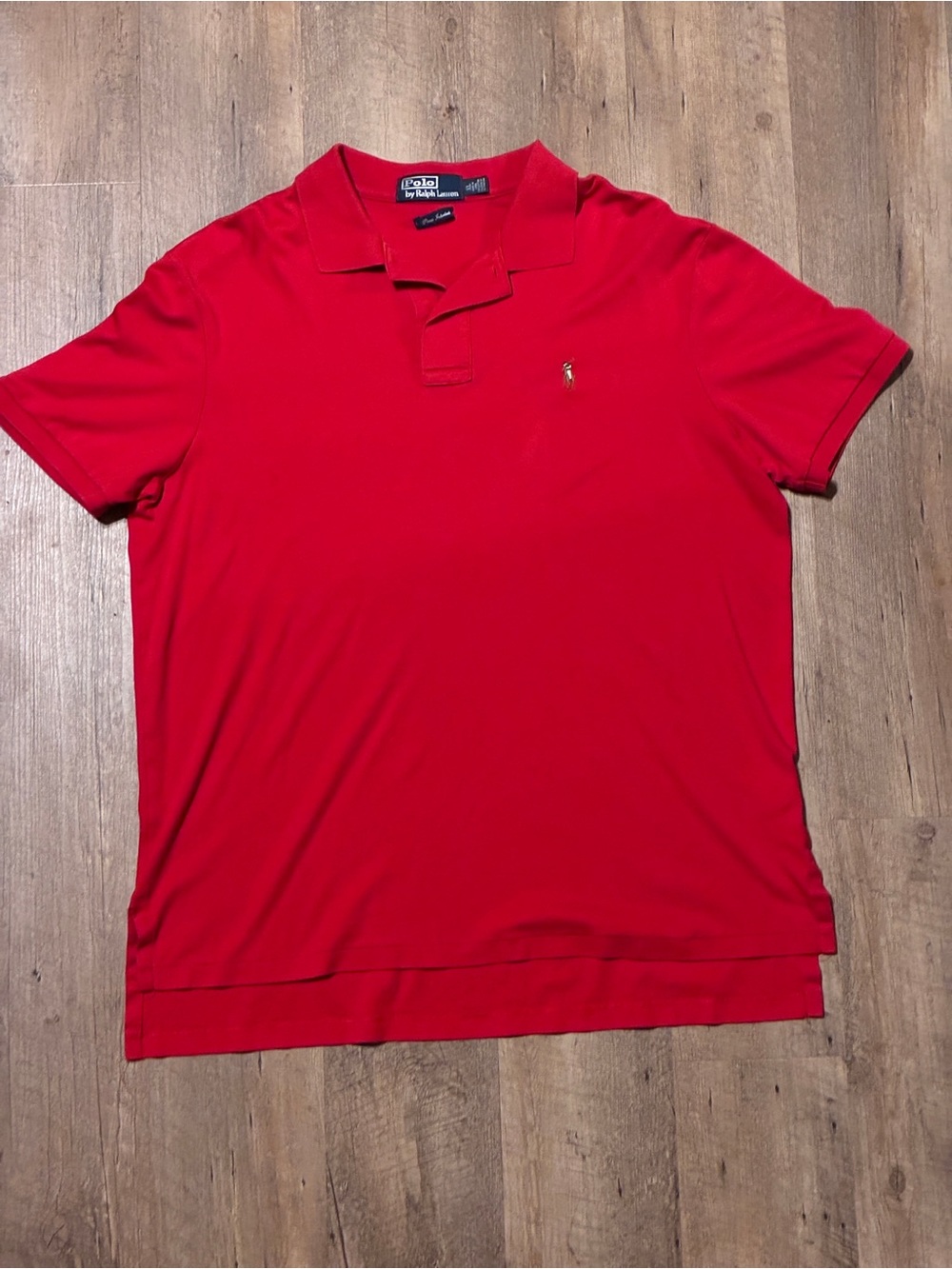 Polo by Ralph Lauren Bright Red Short-Sleeve Polo Shirt